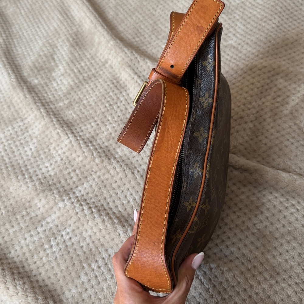 Louis Vuitton Brown and Tan Monogram Hobo Bag - Picture 2 of 8